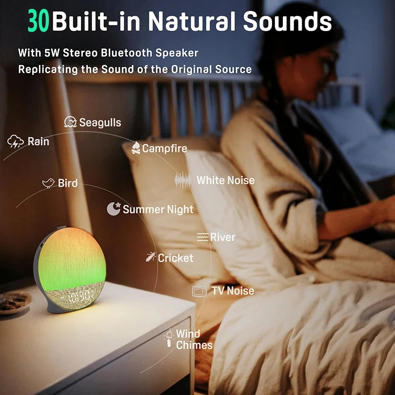 Sunrise Wake Light Alarm Clock