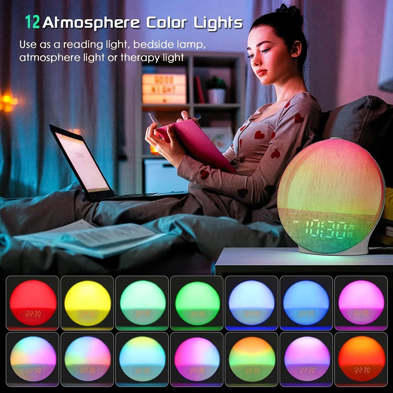 Sunrise Wake Light Alarm Clock