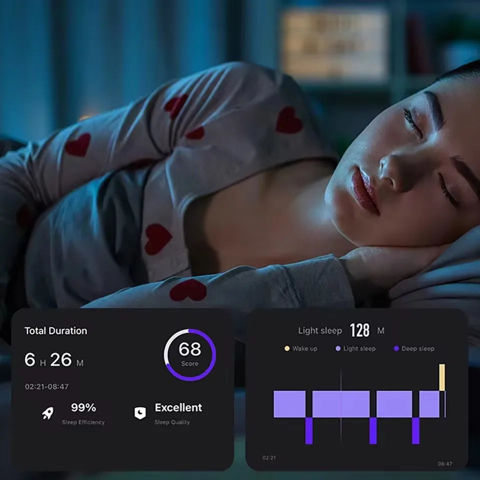 Smart Health Ring w/ Charging Case