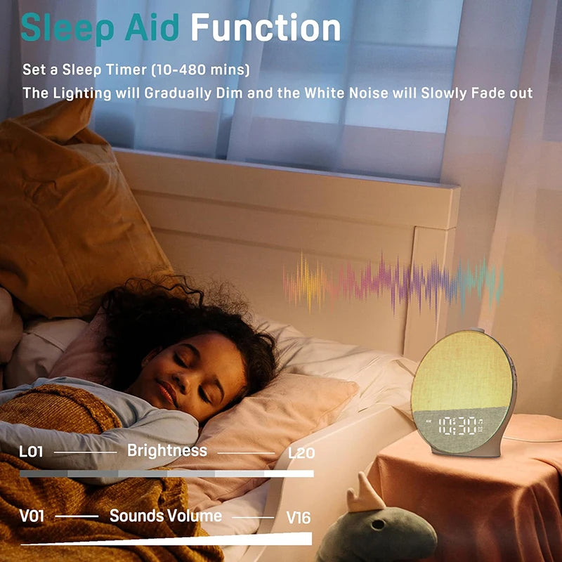 Sunrise Wake Light Alarm Clock