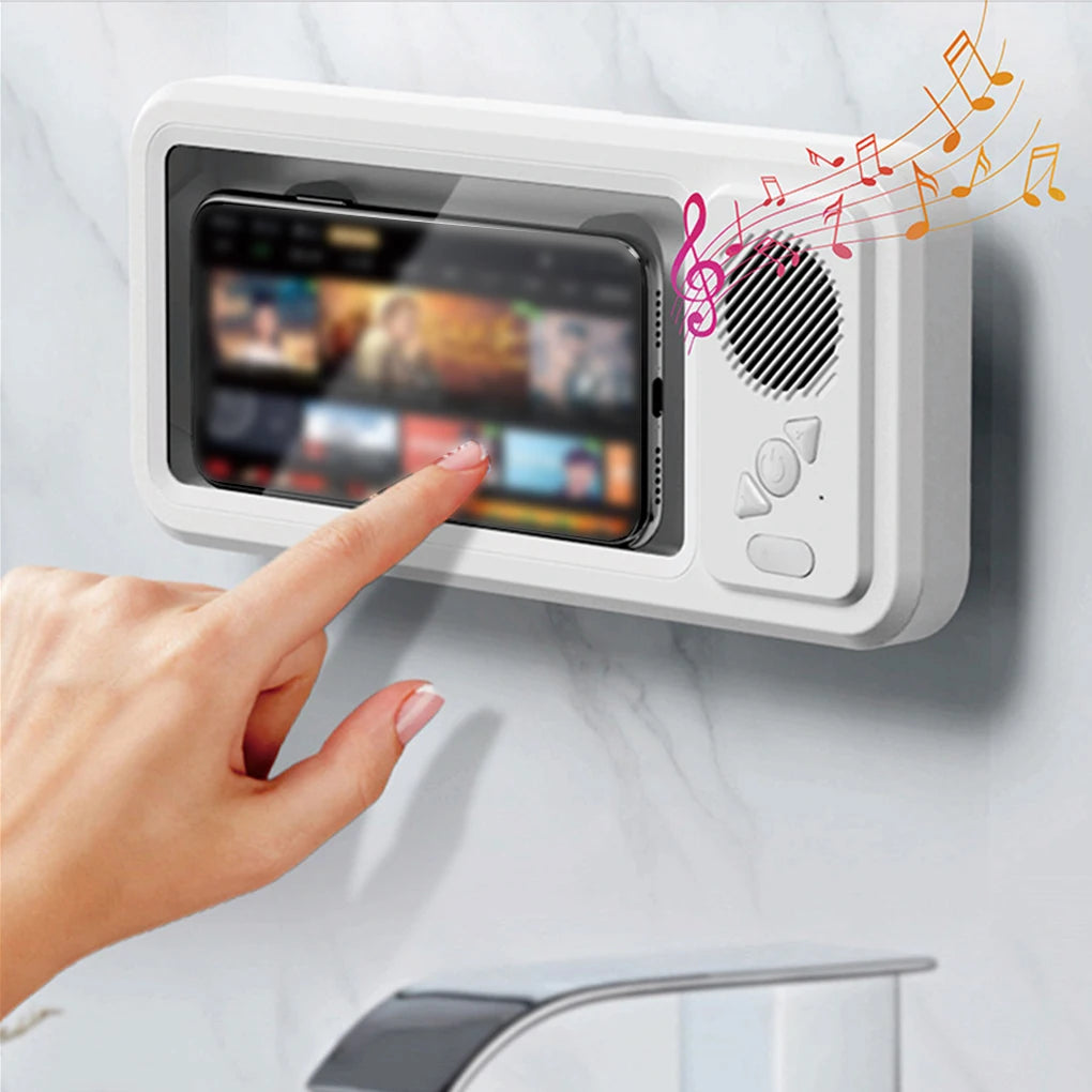 Waterproof Shower Phone Speaker Holder