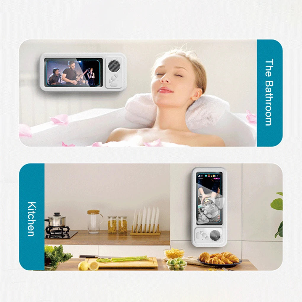 Waterproof Shower Phone Speaker Holder